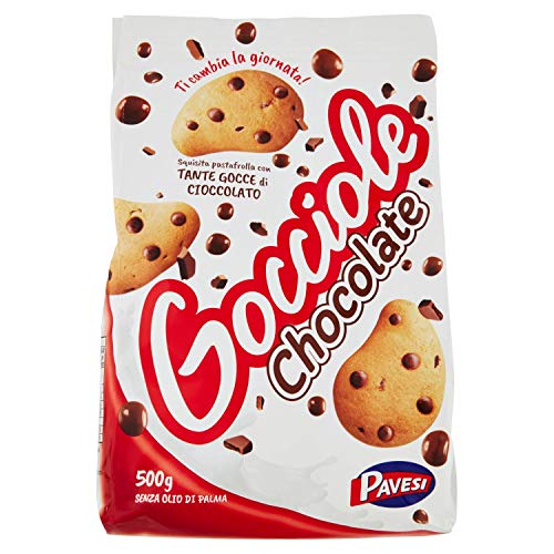 Pavesi Gocciole Chocolate - 4 Pezzi Da 500 G [2 Kg]