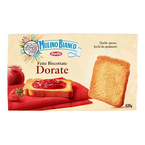 Mulino Bianco Fette Biscottate Dorate, 630 G