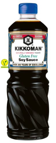 Kikkoman Tamari Glutine Salsa Di Soia 1 Litro (1L)