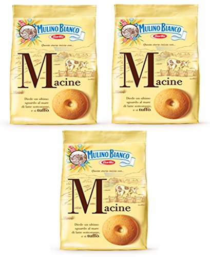 3 X Mulino Bianco Biscotti Macine 350 G Italia Biscotti Cookies Torta Brioche