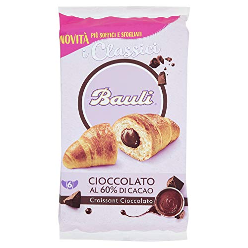 Bauli - Croissant Cioccolato - 6 Pezzi - 300 Gr