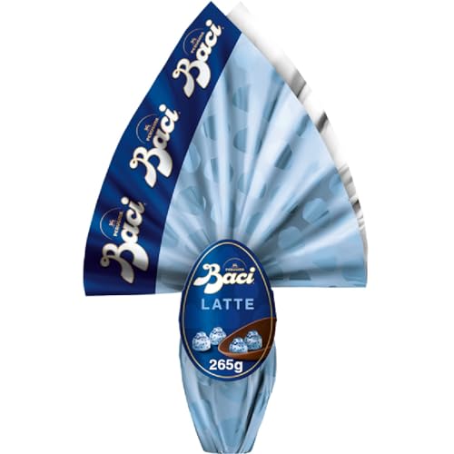Baci Perugina Uovo Di Pasqua Cioccolato Al Latte, Con Sorpresa E 4 Cioccolatini, 265G