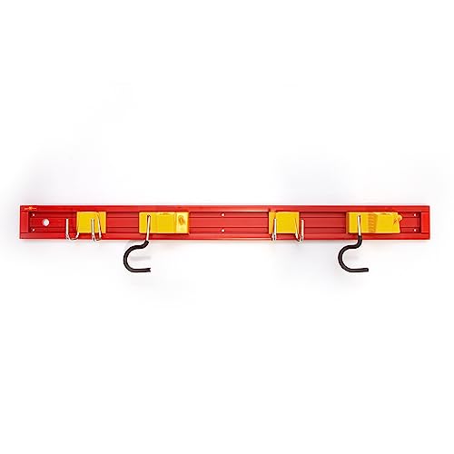 Wolf-Garten 79Amc001650 Um-M Porta Attrezzi, Rosso/Giallo, 10X36X83 Cm