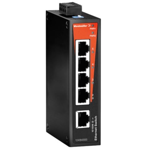 Weidmuller 1240840000 – Switch Gestiónado Ie-Sw-Bl05 – 5Tx