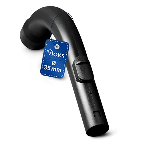Vioks Maniglia Di Ricambio Per Aspirapolvere Mielе 9442601 – Tubo Di 35 Mm Ø Adatto Per Aspirapolvere Mielе S4 S5 S5211 S381 S8340