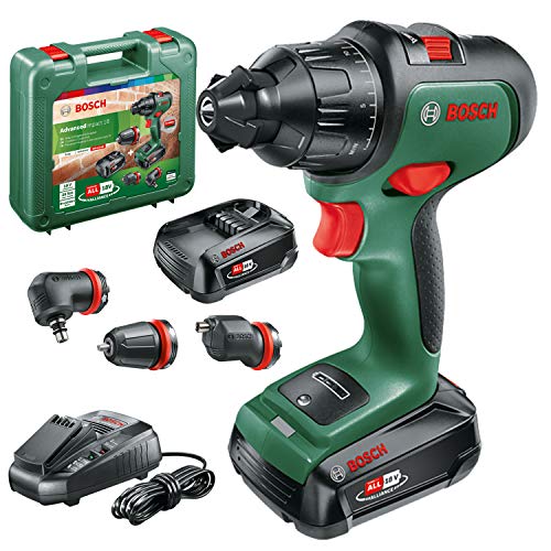 Bosch Home And Garden Trapano A Batteria Advancedimpact 18 (2 Batterie, Sistema A 18 V, In Valigetta)