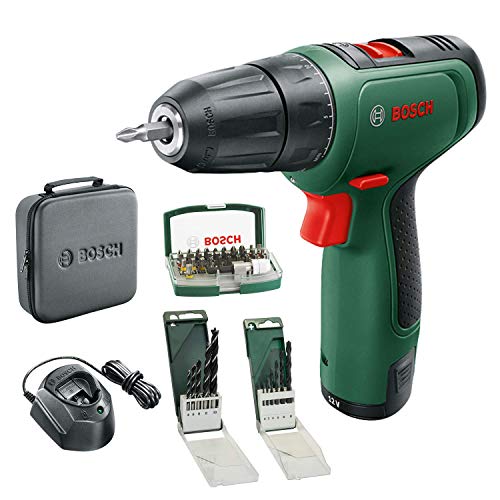 Bosch Home And Garden Trapano Avvitatore A Batteria Easydrill 1200, Verde, 10.1 X 26.1 X 29.5 Cm 940 Grammi - Edizione Amazon