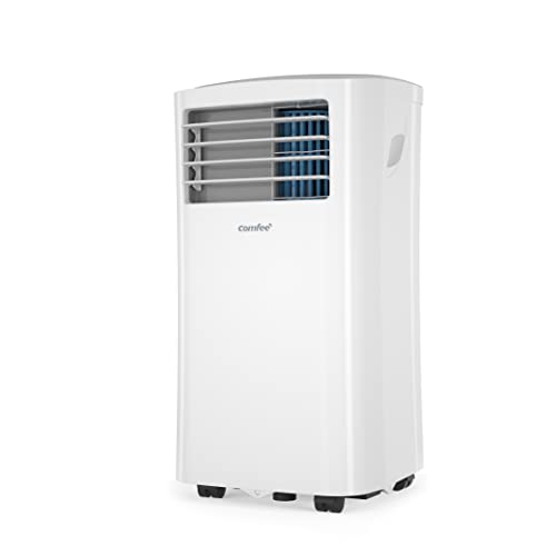 Comfee' Condizionatore Portatile, 9000 Btu/H, 2.6Kw, 33㎡/88M³, 3-In-1 Aria Climatizzatore Portatile, Raffreddamento, Ventilatore, Deumidificazione, 24