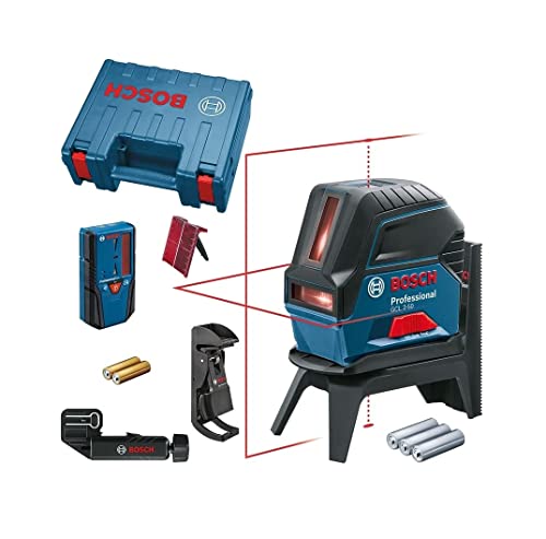 Bosch Professional 0601066F01, Livella Laser Combinata, Lr6, In Custodia Protettiva