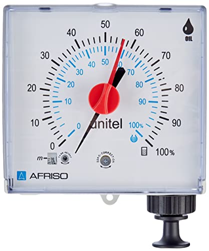 Afriso 72500 72500-Indicatore Pneumatico Per Serbatoio Fino A 50 M, Bianco