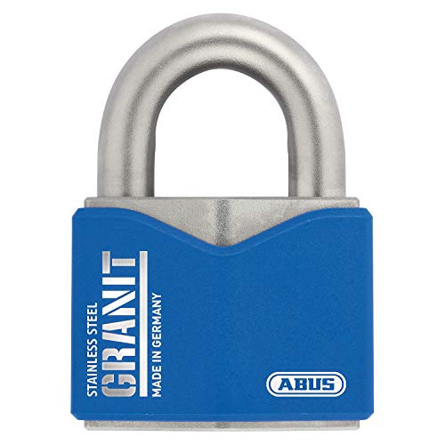 Abus 79185 37St/55 Lucchetto In Granito, Acciaio Inossidabile, 55 Mm Edelstahl