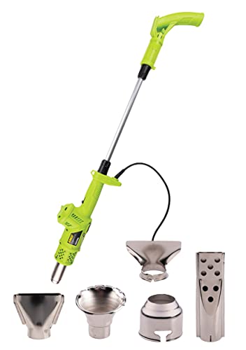 Kinzo Garden 3-In-1 Diserbante Per Attrezzi Da Giardino - Bruciatore Per Erbacce Elettrico E Accenditore Per Barbecue, Patio, Fino A 360 ℃ - 2000 Watt
