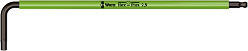 Wera, 950 Spkl Chiave A L Multicolour, Metrica, Blacklaser, Hex-Plus, 2.5 Mm