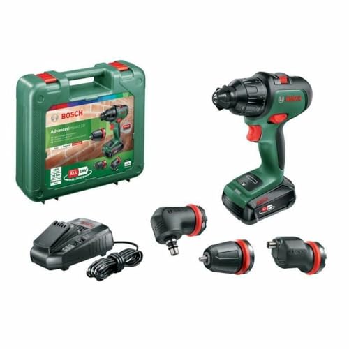 Bosch Home And Garden Trapano A Batteria Advancedimpact 18 (1 Batteria, Sistema V, Con Accessori, In Valigetta)