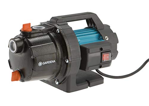 Gardena Pompa Da Giardino 3700/4 Basic: Pompa Di Irrigazione Con Portata Da 3700 L/H, Potenza 800 W, Albero In Acciaio Inox, L’Involucro In Ghisa, Pos