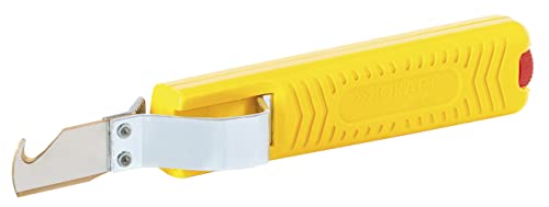 Jokari J10282 - Cuchillo Pelacables Standard Nº 28H Con Cuchilla En Forma De Gancho (Ø 8-28 Mm)