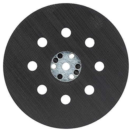 Bosch Accessories Platorello Abrasivo Medio Duro (Per Vernice, Mastice, 8 Fori, Ø 125 Mm, Accessori Per Levigatrici Eccentriche)