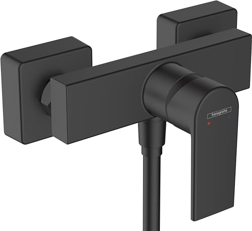 Hansgrohe Vernis Shape Miscelatore Monocomando Doccia Esterno, Nero Opaco, 71650670
