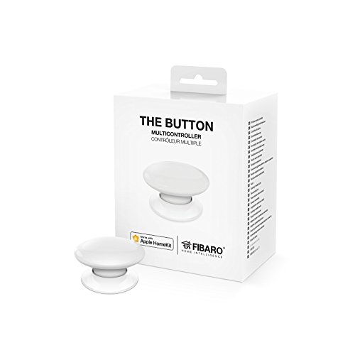 Fibaro Fgbhpb-101-1 Ios Il Tasto Multicontrolli Wireless, 3.6 V, Bianco, Taglia Unica