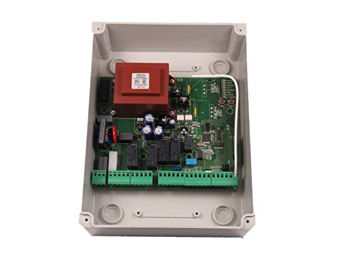 Seav Lrs 2212 New Set/Nt Centralina El.433 Mhz 750W Cancello Scorrevole/Ante, Bianco