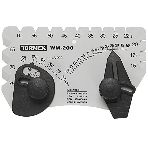 Angle Setter For Sharpening System Tormek Wm-200 Angle Master. Set L' Angolo Perfetto Per Affilare Lame. Works On Tormek Sharpening Systems.