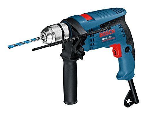 Bosch – Trapano A Percussione 600 W 13 Mm. Con Valigia Gsb13Re