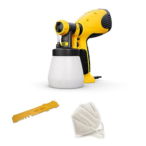 Wagner Pistola A Spruzzo Wood&Metal Sprayer W 100, Per Smalti E Velature- Ambiente Interno/Esterno, Resa 5 M²-12 Min, Capacità 800 Ml, 280 W
