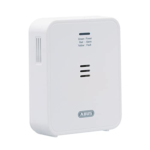 Abus Cowm370 - Rilevatore Di Monossido Di Carbonio Con Sensore Di 7 Anni, Allarme Forte Da 85 Db, Pulsante Di Prova E Durata Della Batteria Di 3 Anni,