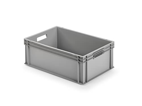 Alutec 75020 Scatola Di Plastica Chiusa (L X A X P) 600 X 220 X 400 Mm, Colore Grigio, 1 Pezzo