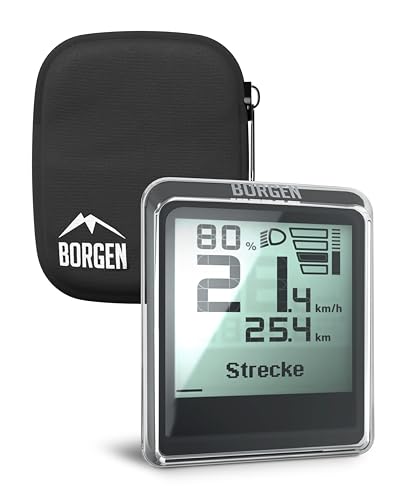 Borgen Coperchio Per Display E-Bike Adatto Al Display Bosch Intuvia 100 - Protezione Da Polvere, Sassi E Acqua - Coperchio Di Protezione Del Display A