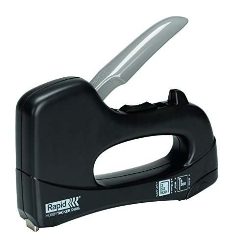 Rapid 23601201 Rapid Hobbytacker Dual, Nero