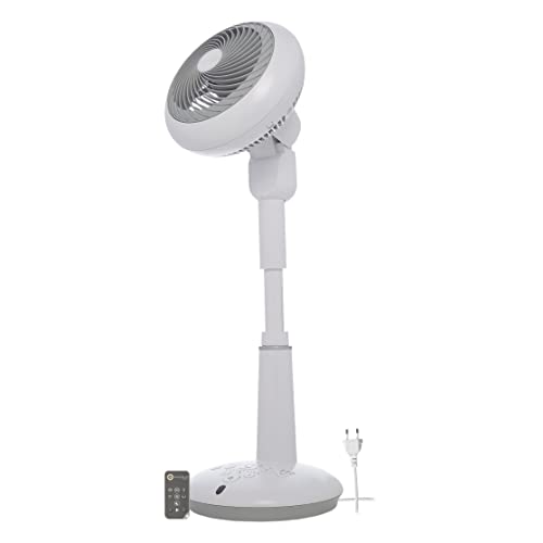 Woozoo, Ventilatori A Piantana Ultra Potente E Silenzioso, 37M², Portata 31M, Oscillazione Multidirezionale, Telecomando, Motore Cc, Soggiorno - Woozo