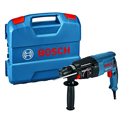 Bosch Professional Martello Perforatore Gbh 2-26 (Asta Di Profondità, Impugnatura Supplementare, Motore Da 830 Watt, Attacco Sds Plus, Valigetta Profe