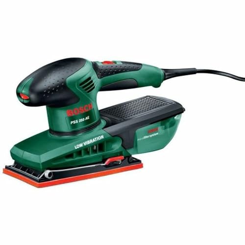 Bosch Home And Garden Levigatrice Orbitale Pss 250 Ae (250 W, In Valigetta)