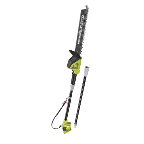 Ryobi Opt1845 Tagliasiepi Estensibile A Batteria 18V One+, Impugnatura Ergonomica, Batteria Non Inclusa, Lama Diamantata 45Cm