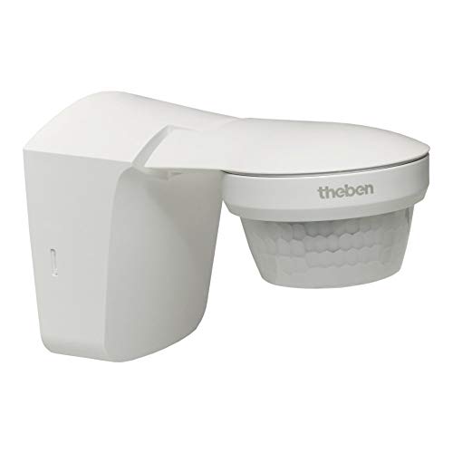 Theben 1010510 Theluxa S360 Wh - Rivelatore Di Movimento - Pir - Per Esterni - Funzione Impulso