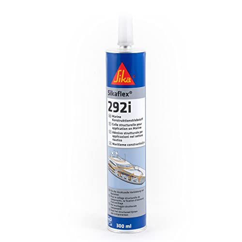 Sika - Sikaflex 292I, Bianco - Adesivo Multiuso - Per Applicazioni In Ambito Nautico, Giunti Strutturali, Ecc. - Resistente A Forti Vibrazioni - 300Ml