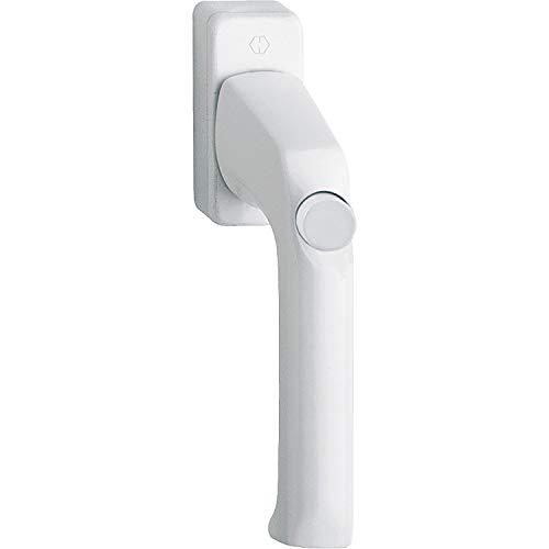 Hoppe 6823439 Maniglia Per Finestra London/Pulsante Al2, Bianco