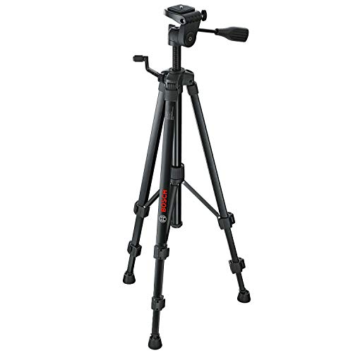 Bosch Treppiede Premium Tt 150 (Altezza Regolabile Di 55-157 Cm Per Posizionamento Rapido E Flessibile Di Livelle Laser Multifunzione)