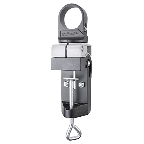 Wolfcraft Supporto Universale, In Alluminio Pressofuso, Orientabile I 4800000 I Per Trapani, Frese E Rettificatrici In Qualsiasi Posizione