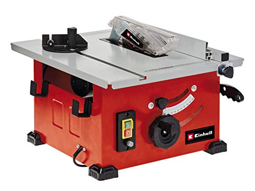 Einhell Tc-Ts 210 Sega Circolare Da Banco (230-240 V,1200 W, Giri Al Min. 4800, Lama Ø210 X Ø30 - 24 Denti, Taglio Max 45 Mm, Piano 525 X 440 Mm, Guid