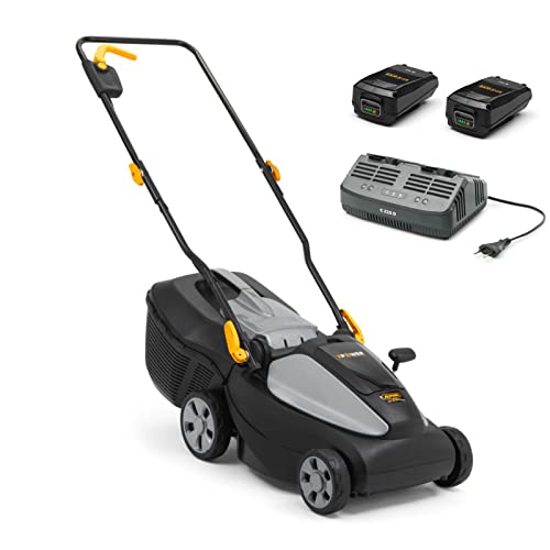 Alpina 291342064/A21 Tagliaerba A Batteria, Nero, 34 Cm