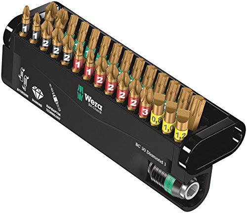 Wera 05057431001 Assortimento Di Bit, Set Di 30 Pezzi, Bit-Check 30