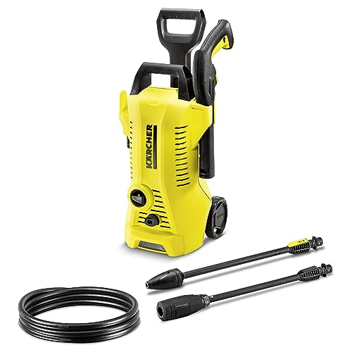 Kärcher K 2 Power Control Home- Idropulitrice Ad Alta Pressione,1400W, 110 Bar, Idropulitrice Professionale Acqua Fredda, Con Lavapatio Ed Erogazione