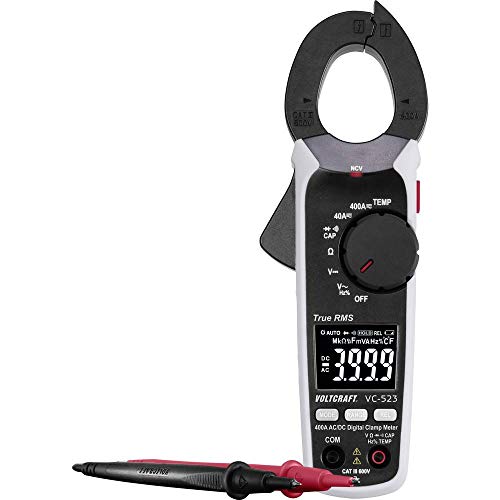 Voltcraft Vc-523 Pinza Amperometrica Digitale Cat Iii 600 V Display (Counts): 4000