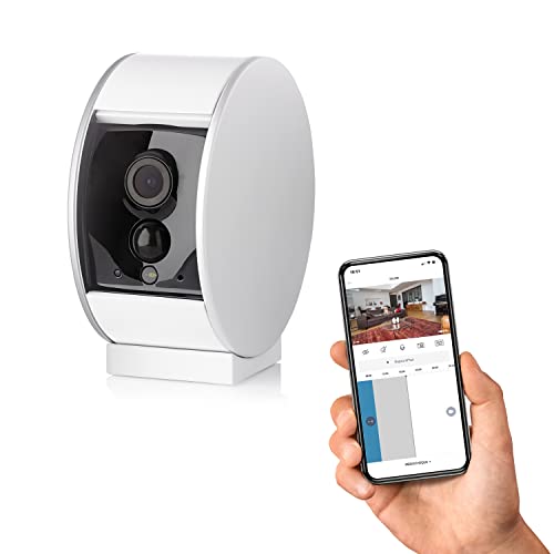 Somfy 2401507 - Telecamera Per Interni | Otturatore Motorizzato | Rilevatore Di Movimento E Visione Notturna | Altoparlante E Microfono