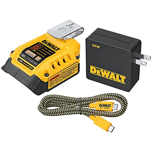 Dewalt Dcb094K-Qw, Adattatore Caricabatterie Usb 18V,