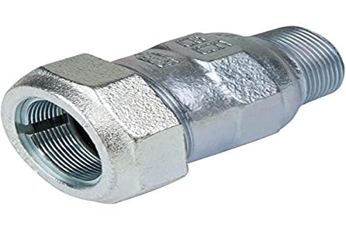 Gebo Armaturen 01.150.00.02 Gebo Connettore A Morsetto A Ag 3/4" X 26,9 Mm, Trasparente