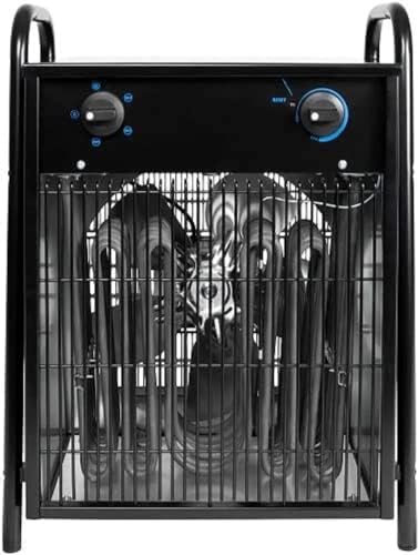 Riscaldatore Elettrico Güde 85014 Gh 15 Ev, 15 Kw, 400 V, Nero