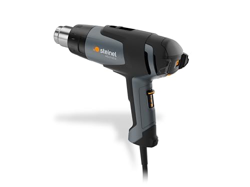 Steinel 2120 E Pistola Ad Aria Calda, 2200 W, Pistola Ad Aria Calda Professionale, Volume D'Aria 150-500 L/Min, Cavo Da 2,2 M